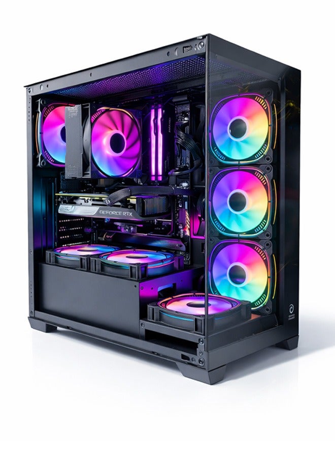 Game Sekret Victorion Gaming PC - AMD Ryzen 5-5600X | GeForce RTX 3060 12GB GPU | 16GB DDR4 RAM-1TB NVMe SSD | Air Cooler-B650 MB-650W 80+ PSU | WiFi-Bluetooth-Windows 11 Pro | Game Sekret Desktop Computer | 1 Year Warranty Black - Image 3